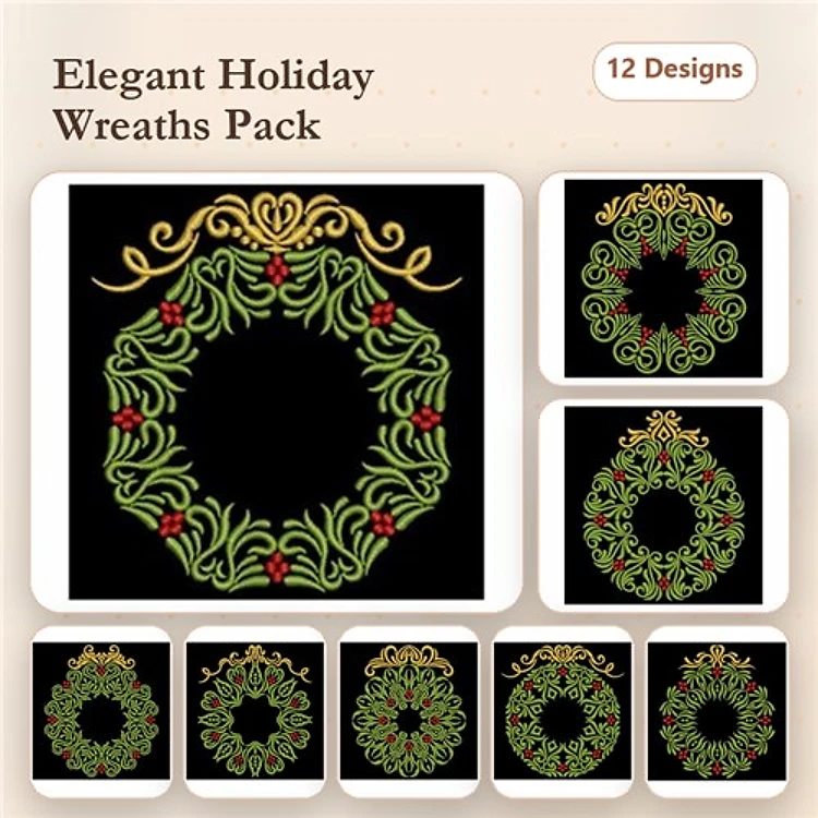 Satin Christmas Ornaments