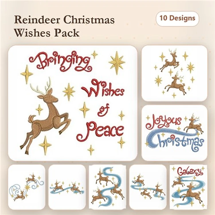 Leaping Reindeers