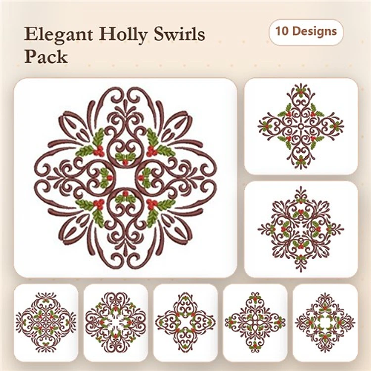 Christmas Holly Quilt