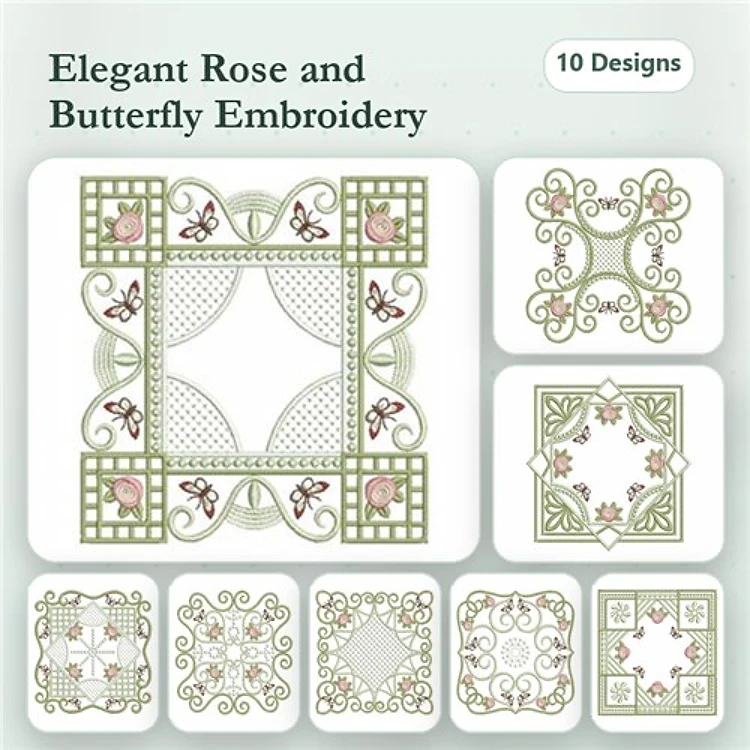 Elegant Butterfly Quilt 2