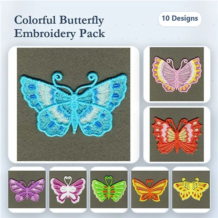 FSL Colorful Butterflies 2