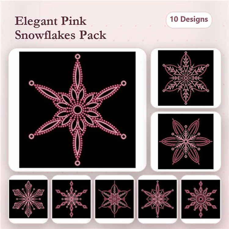 Candlewicking Snowflakes