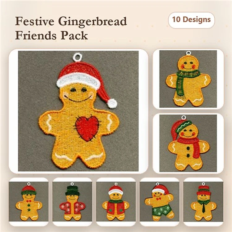 FSL Gingerbread Ornaments