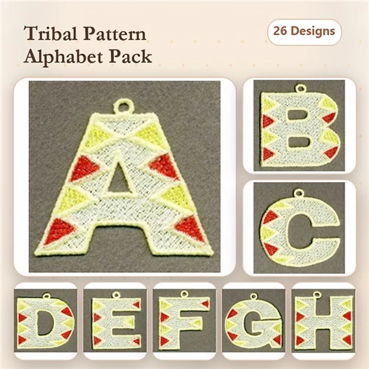 FSL Alphabets Ornament