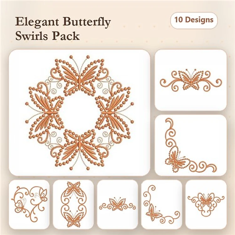 Heirloom Candlewick Butterfly