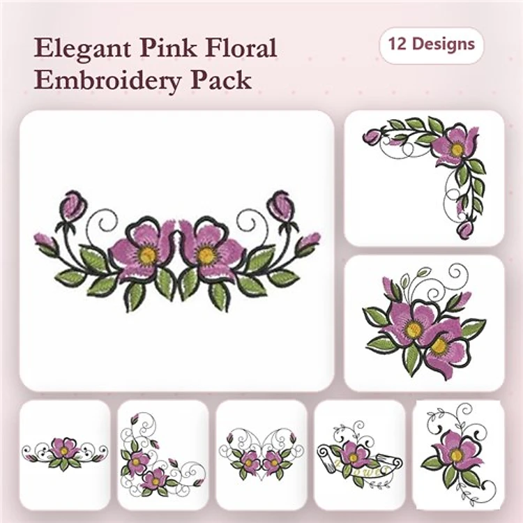 Decorative Purple Flowers