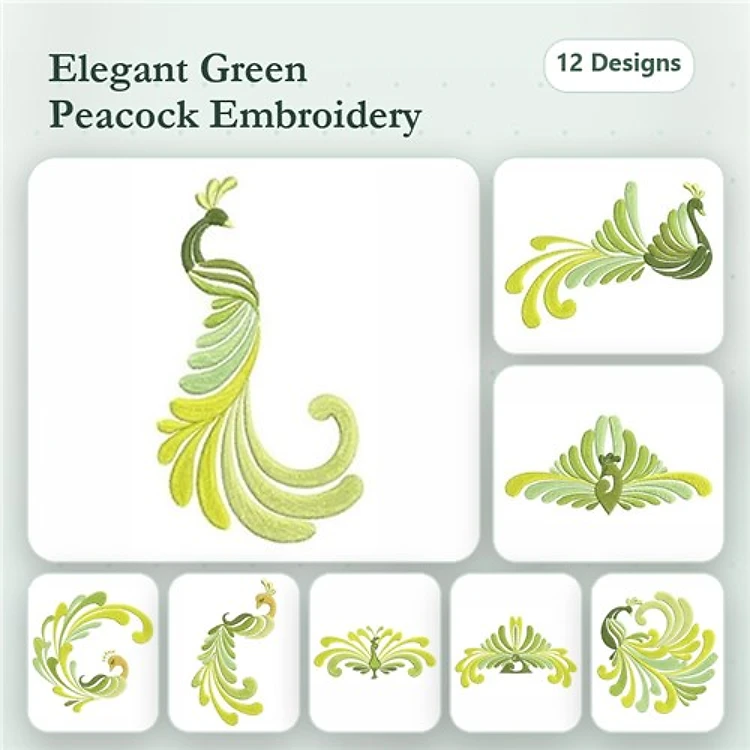 Heirloom Green Peacock