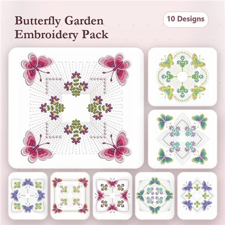 Gradient Butterfly Quilts 2