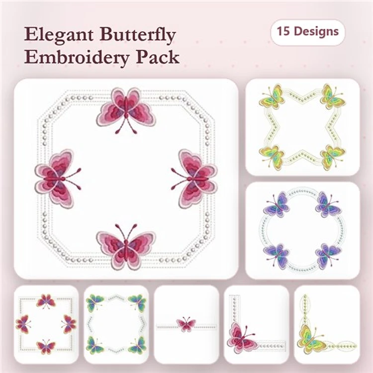Gradient Butterfly Quilts 3