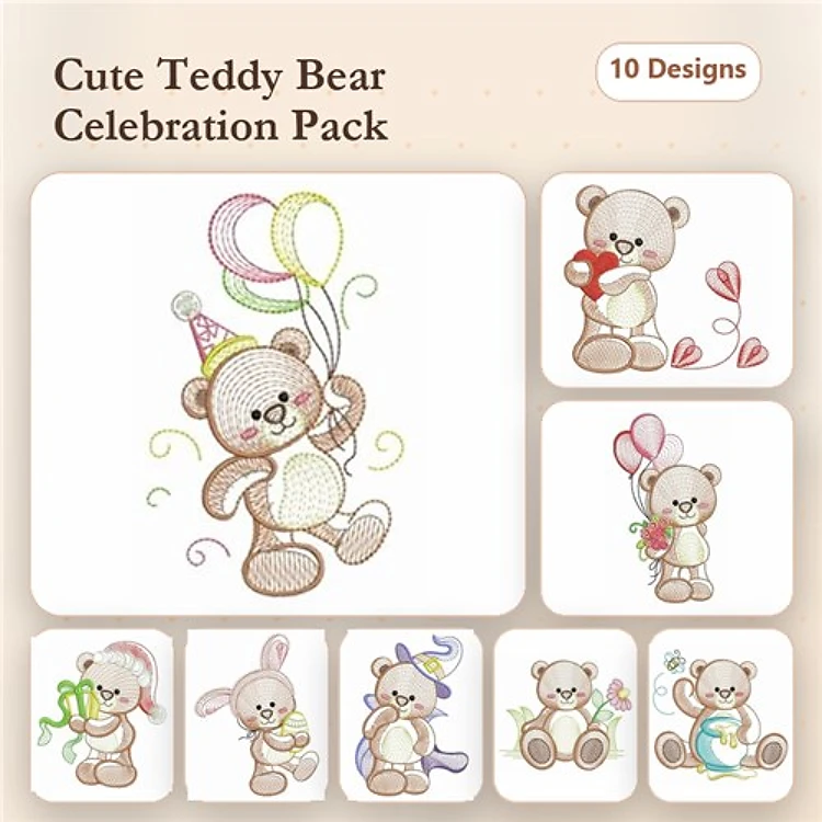 Rippled Teddy Bear