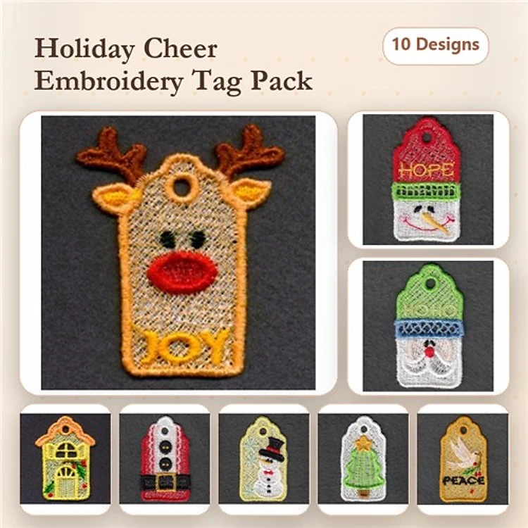 FSL Christmas Tags