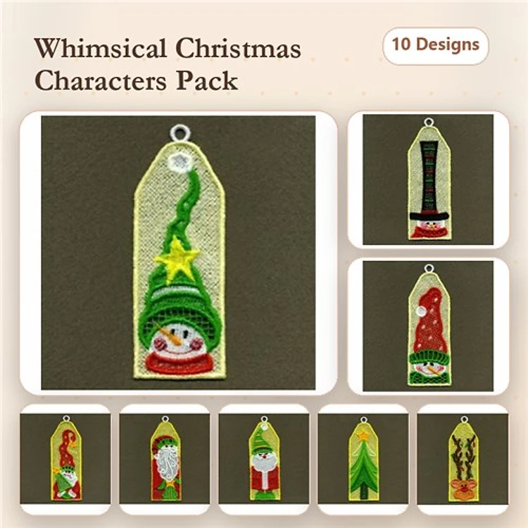 FSL Christmas Bookmarks