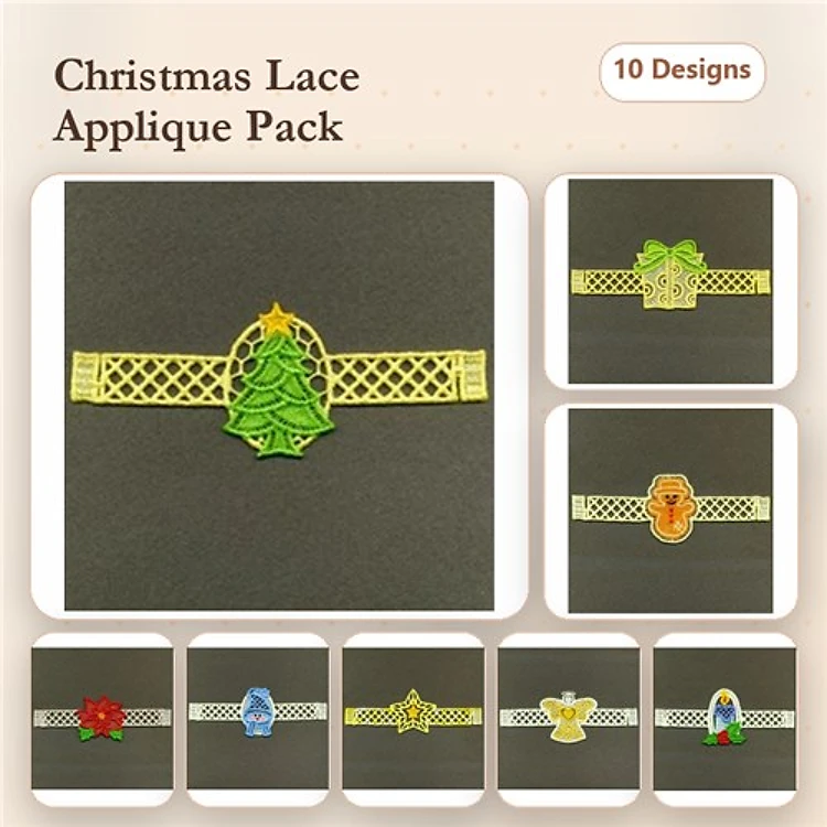 FSL Christmas Napkins Ring