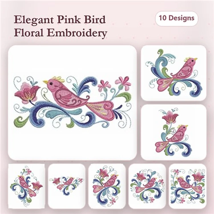 Rosemaling Bird