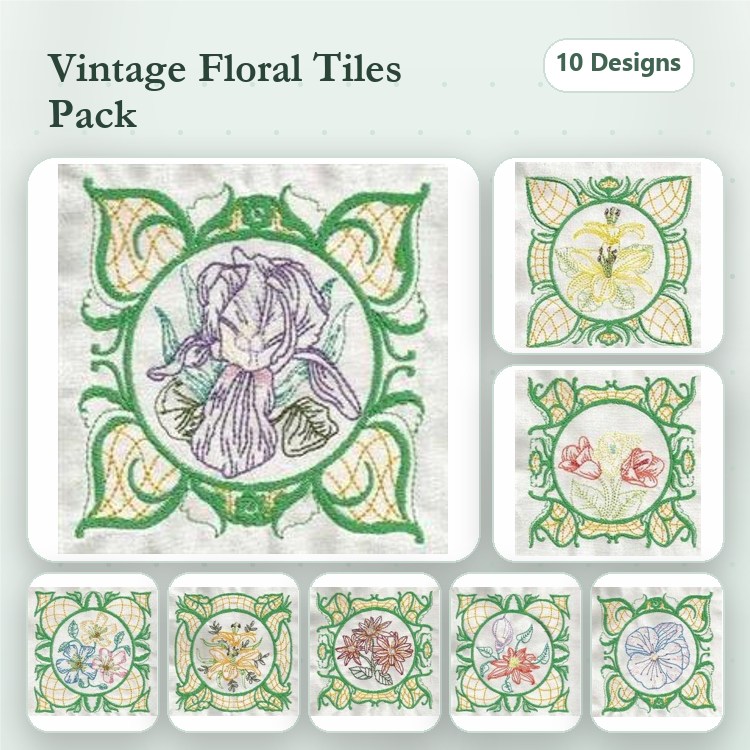 Elegant Flower Blocks