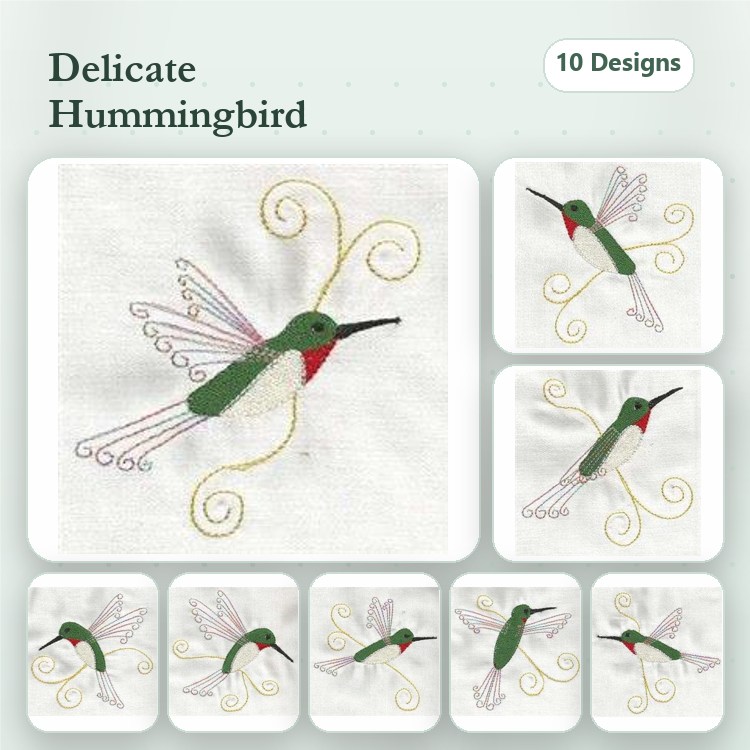 Ruby Throated Hummingbirds