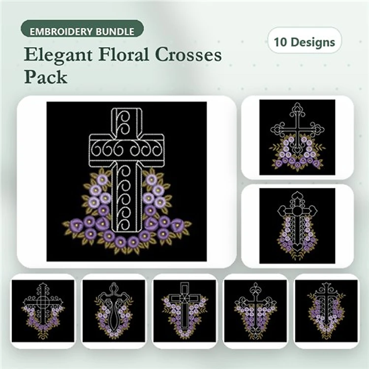 Cross and Rose