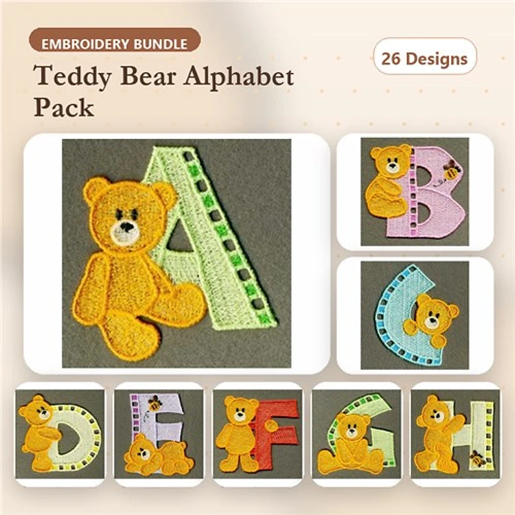 FSL Teddy Bear Alphabet