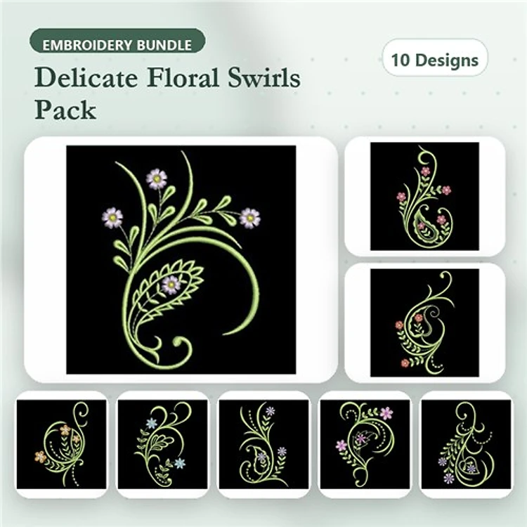 Swirly Flowers