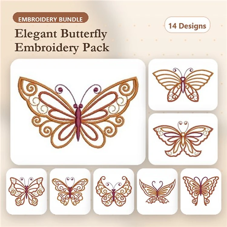 Simple Butterfly Deco