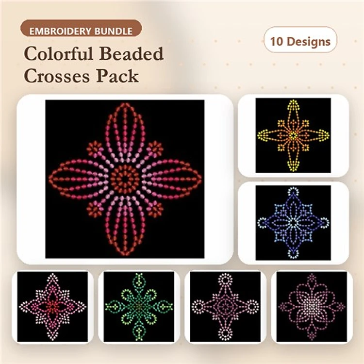 Fancy Colorful Candlewicking Quilt