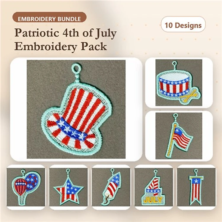 FSL Patriotic Ornaments