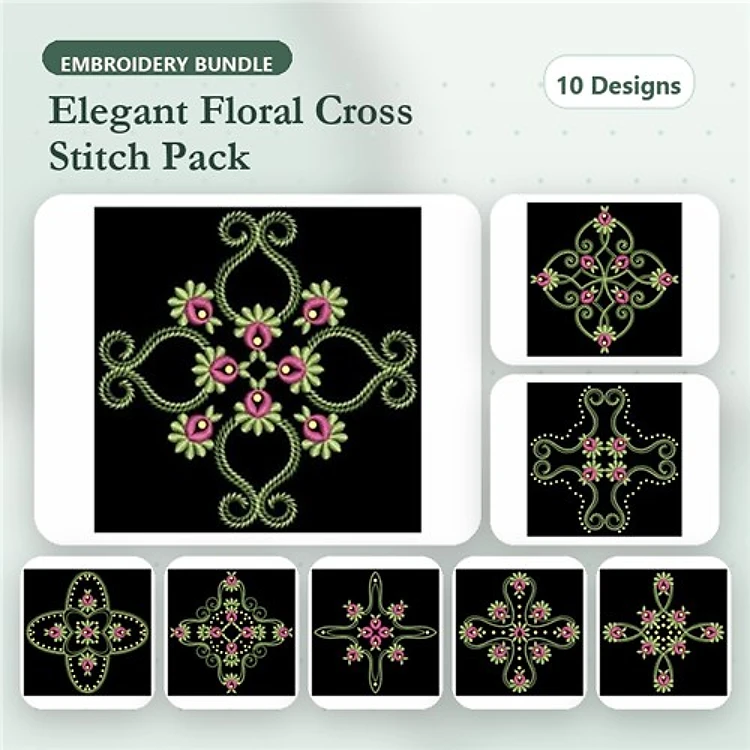 Crystal Flower Blocks