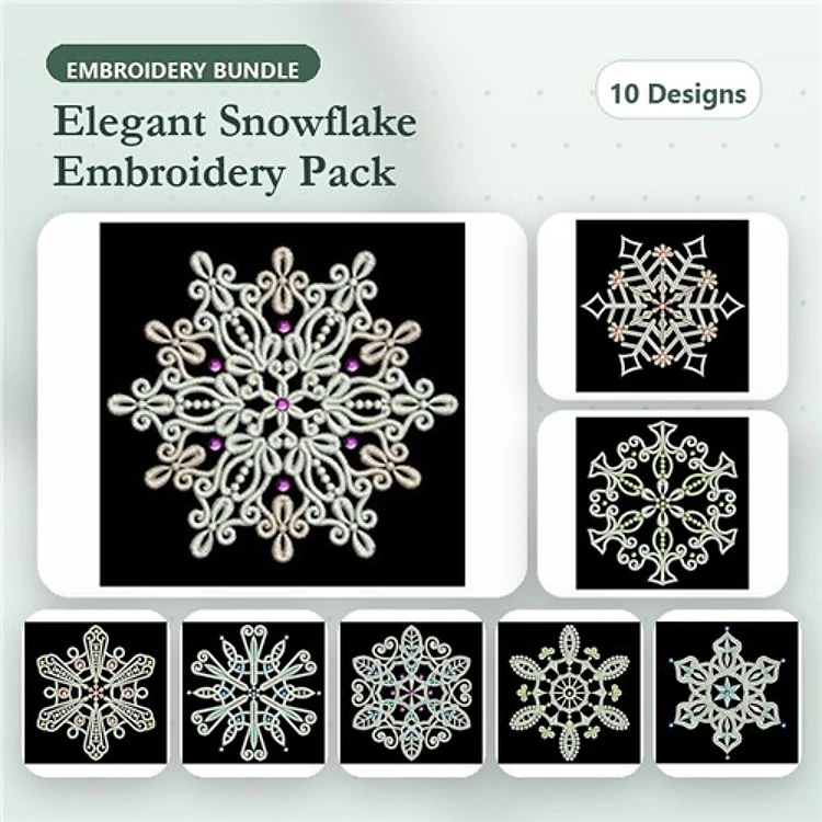 Crystal Snowflakes