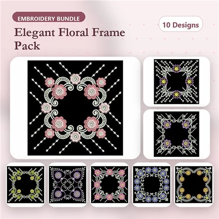 Floral Block Embellishments