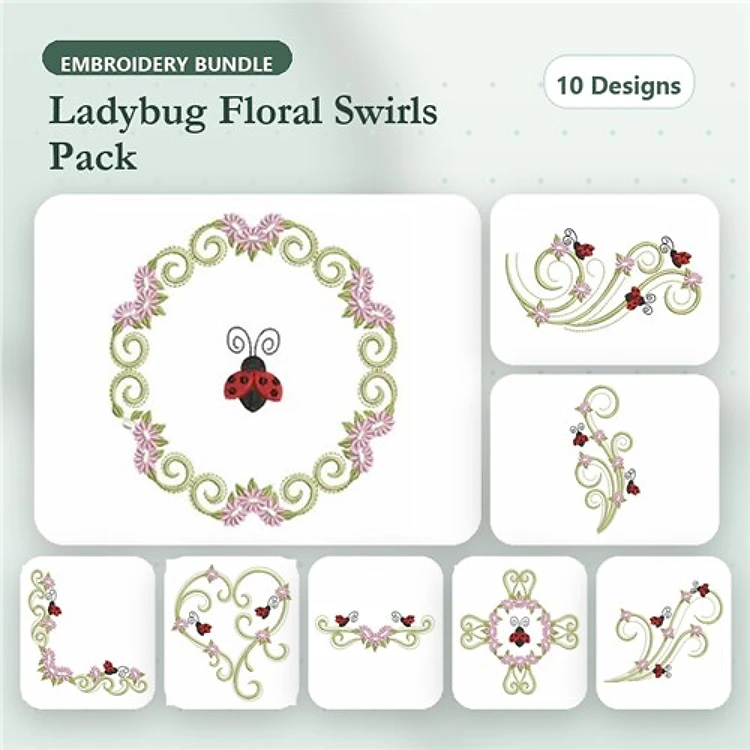 Heirloom Spring Ladybugs