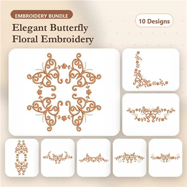 Heirloom Elegant Butterfly
