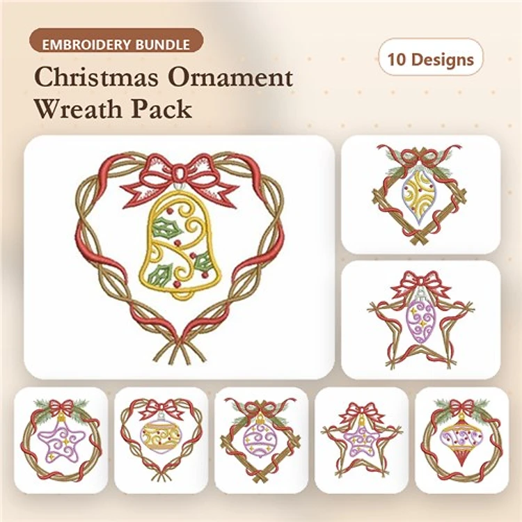 Wood Frame Ornament
