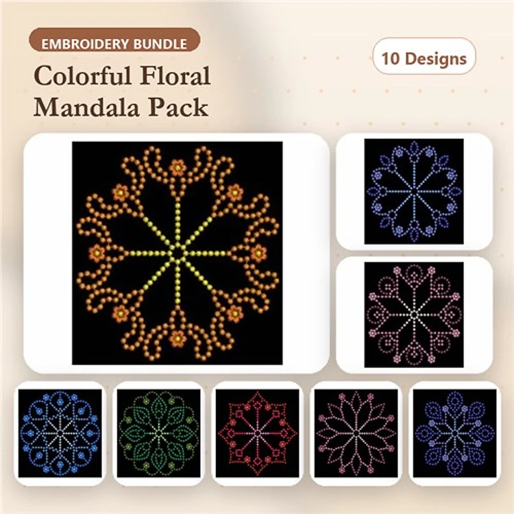 Colorful Candlewicking