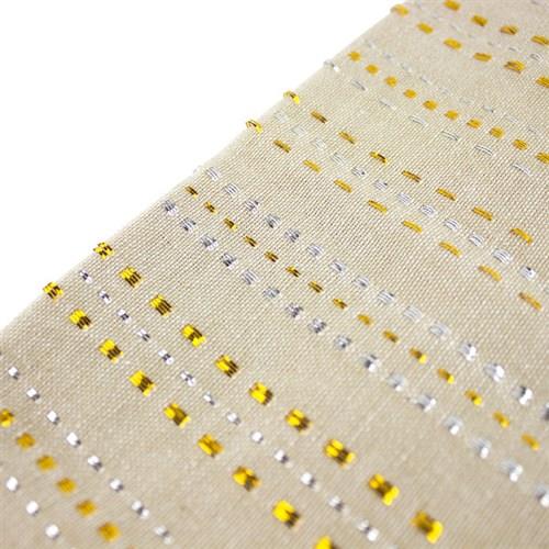 Dobby Stripes Kitchen Towel - Silver, Gold