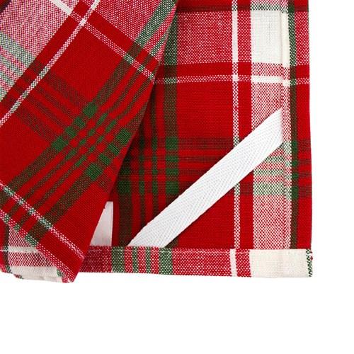Christmas Plaid Kitchen Towel