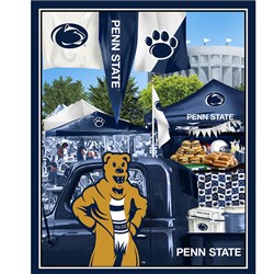 PSU Penn State Nittany Lions 3x5 Foot College Flag - Officially Licensed Polyester Flag - View #2