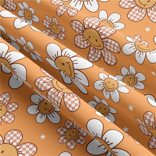 Floral Rib Knit Fabric, RBK1605 & Get a Free $89.99 Embroidery Bundle