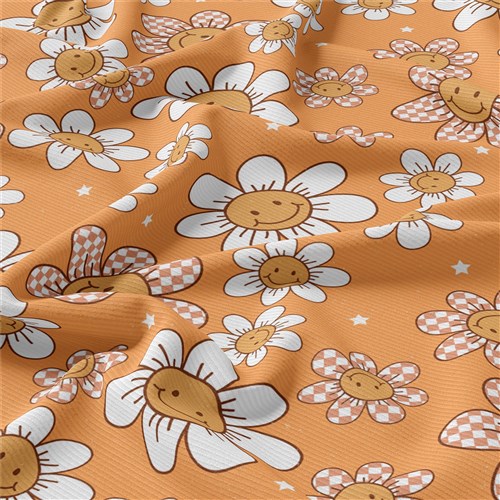 Floral Rib Knit Fabric, RBK1605 & Get a Free $89.99 Embroidery Bundle