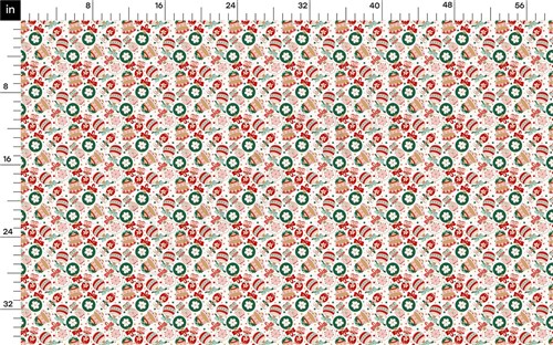 Christmas Rib Knit Fabric, RBK2062 & Get a Free $89.99 Embroidery Bundle