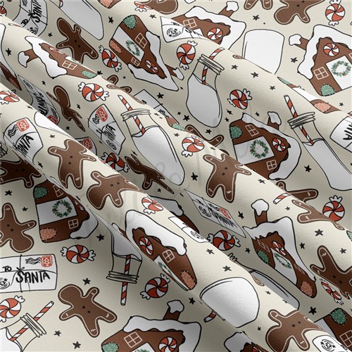 Christmas Double Brushed Polyester Fabric Jersey Stretchy Soft Polyester Stretch Fabric