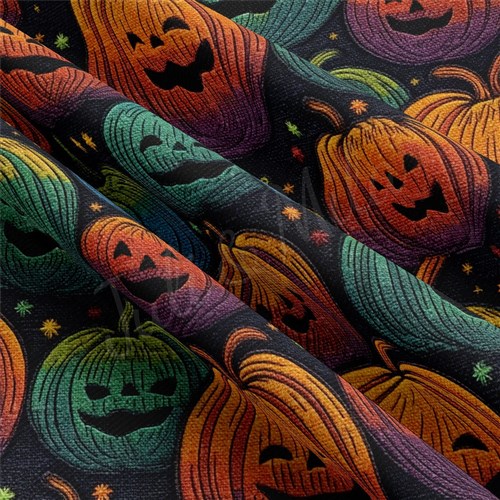 Embroidery Autumn Fall Halloween Rib Knit, RBK1816 & Get a Free $89.99 Embroidery Bundle