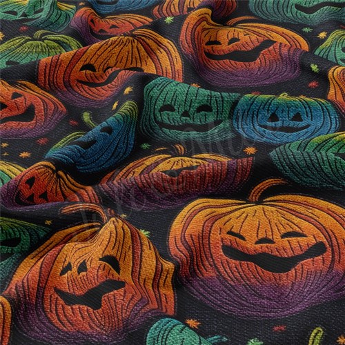 Embroidery Autumn Fall Halloween Rib Knit, RBK1816 & Get a Free $89.99 Embroidery Bundle