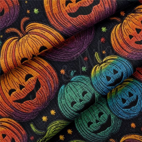 Embroidery Autumn Fall Halloween Rib Knit, RBK1816 & Get a Free $89.99 Embroidery Bundle