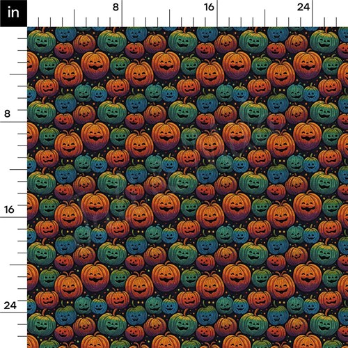 Embroidery Autumn Fall Halloween Rib Knit, RBK1816 & Get a Free $89.99 Embroidery Bundle