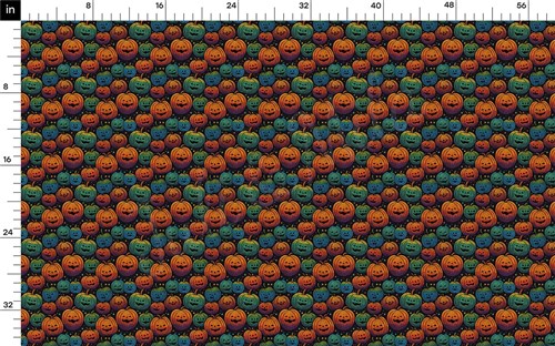 Embroidery Autumn Fall Halloween Rib Knit, RBK1816 & Get a Free $89.99 Embroidery Bundle