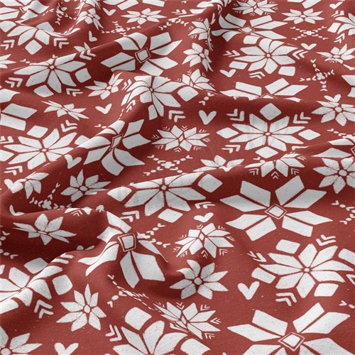 Christmas Double Brushed Polyester Fabric Jersey Stretchy Soft Polyester Stretch Fabric