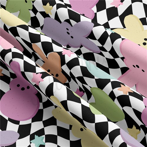 Easter Double Brushed Polyester Fabric Jersey Stretchy Soft Polyester Stretch Fabric