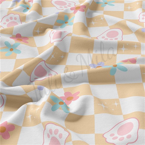 Easter Double Brushed Polyester Fabric Jersey Stretchy Soft Polyester Stretch Fabric