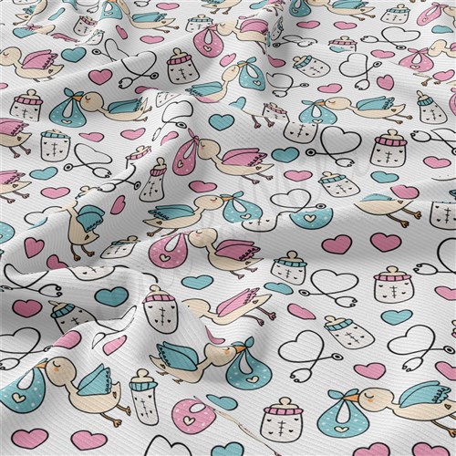 Rib Knit Fabric by Yard, RBK1895 & Get a Free $89.99 Embroidery Bundle