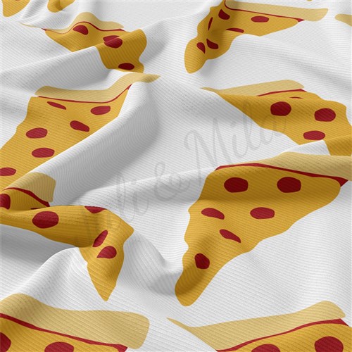 Pizza Rib Knit Fabric by Yard, RBK2054 & Get a Free $89.99 Embroidery Bundle